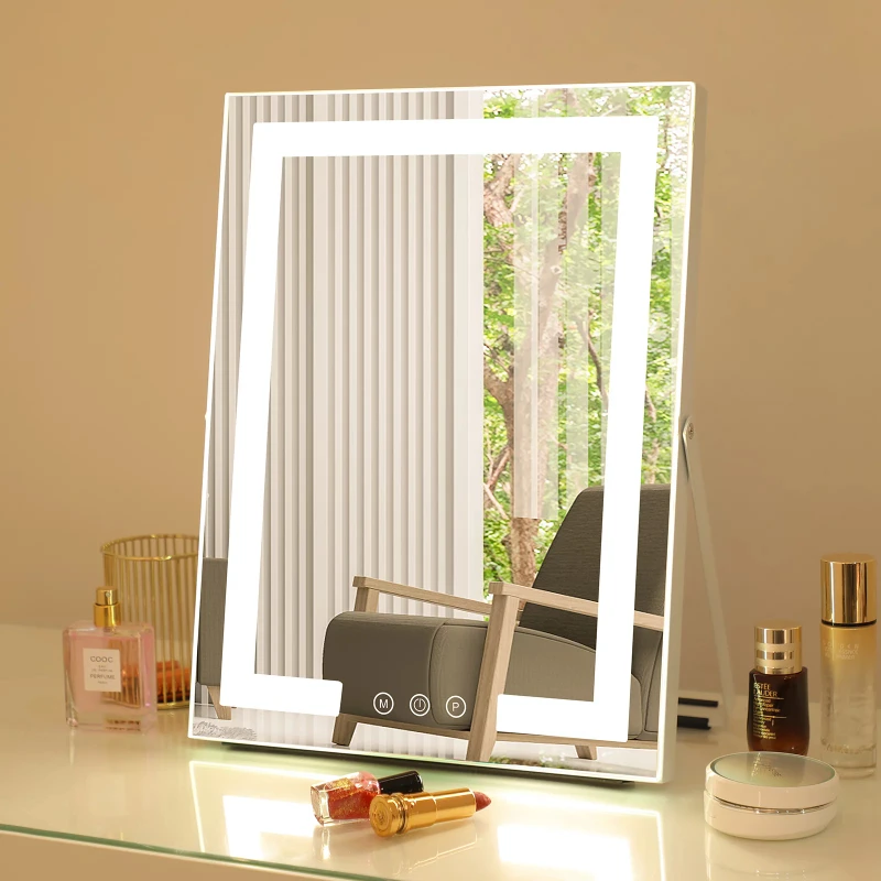 

Vanity Mirror, Hollywood Makeup Mirror with Dimmable Lights