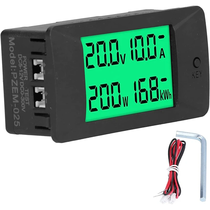 

LCD Digital Display Ammeter Voltmeter Multimeter,Meter Voltage Current Indicator,For Assembly Line Testing