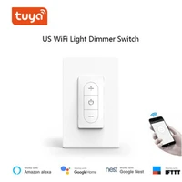 wifi smart light dimmer wall switch tuya app remote wireless voice control electric swithes work with alexa google home ifttt