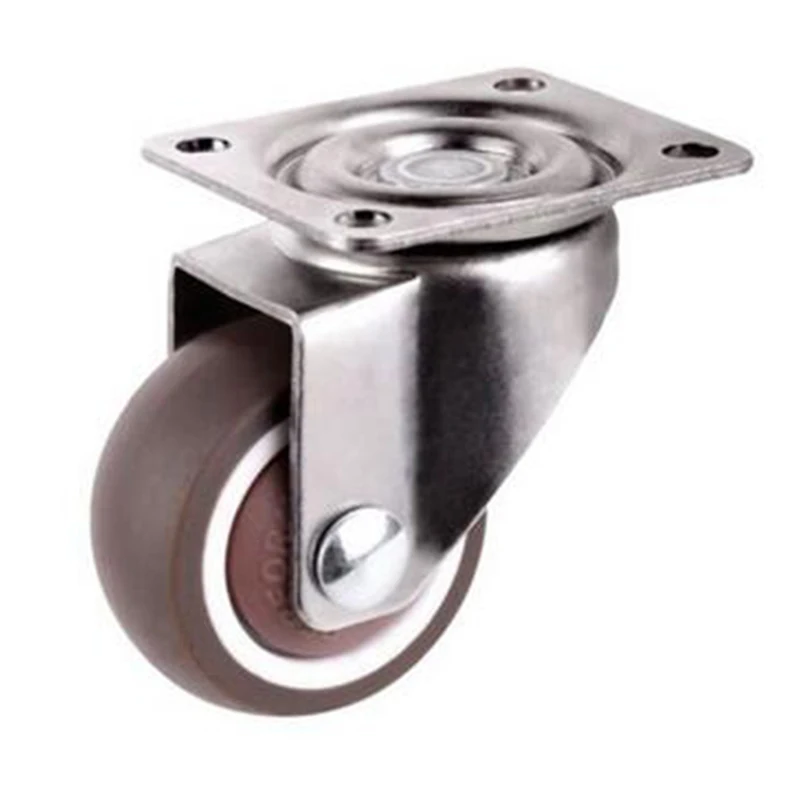 

4 PCS Mini Small Casters Diameter 1inch/25mm TPE Rubber Super Mute Wheels 1"/25mm Diameter Ultra Quiet Wheels TPE Rubber Parts