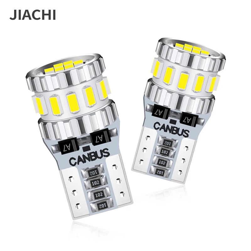 JIACHI 6 шт. высокой мощности без ошибок Canbus T10 светодиодные автомобильные лампы W5w 194