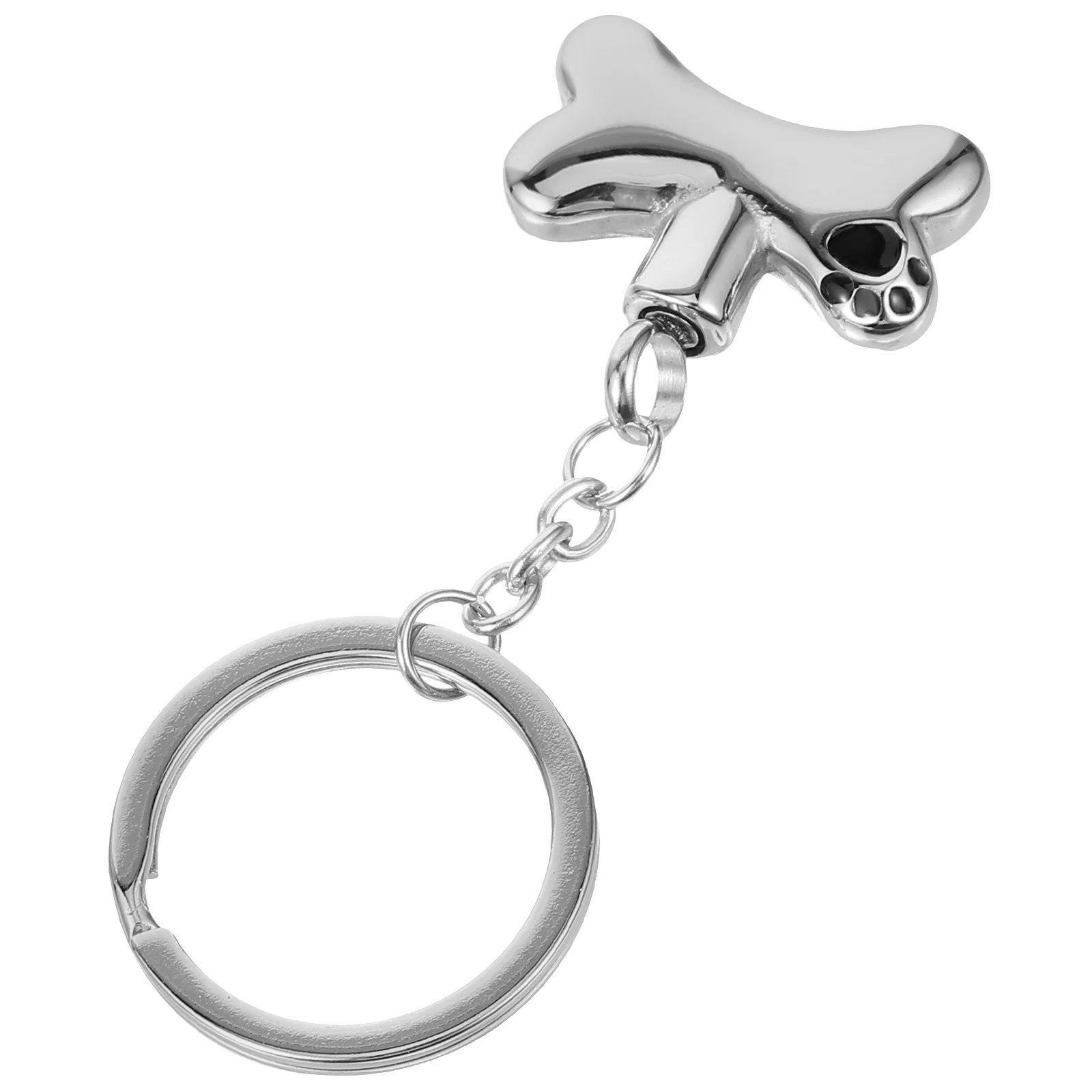 

Dogs Ashes Pet Cremation Bone Shape Jewelry Dog Ash Keepsake Key Chain Hanging Ornament
