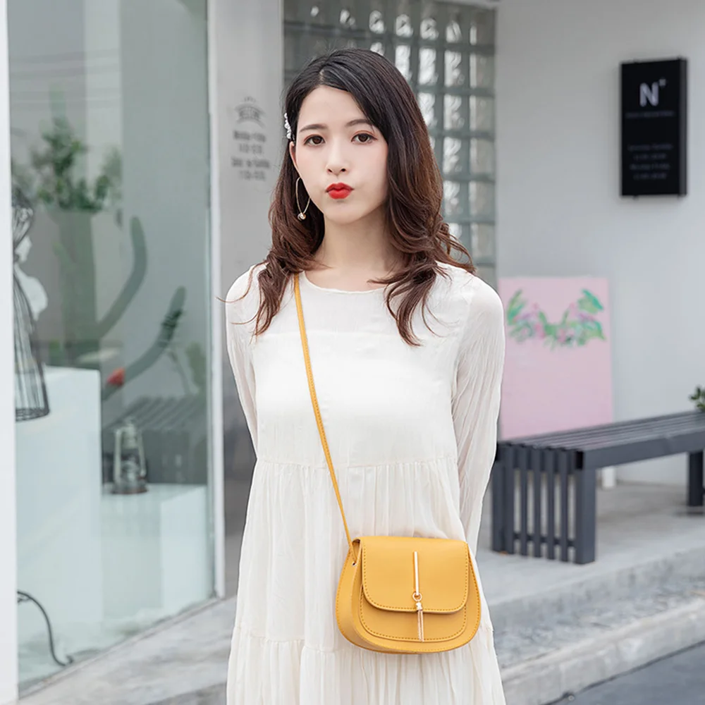 Women'S Summer Shoulder Bag Pu Leather Ladies Messenger Bag Female Pure Color Small Square Bag Bags 2023 Handbags