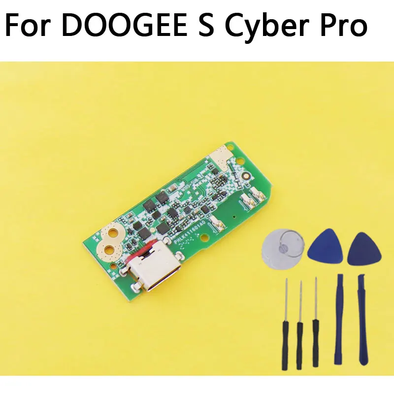 Фото Новая оригинальная USB-плата DOOGEE S Cyber Pro, док-станция для зарядки, порт зарядки, микрофон для смартфона DOOGEE S Cyber Pro №1