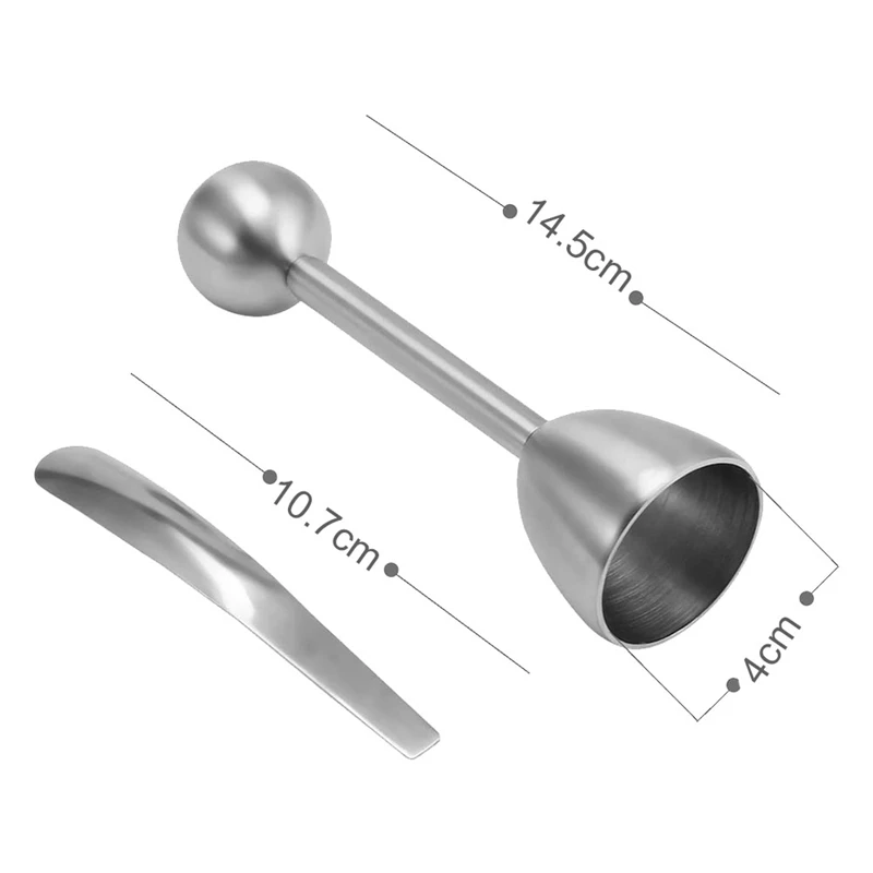 Яйцерезка яйцерезка для твердых и мягких яиц с ложкой кухонные гаджеты из