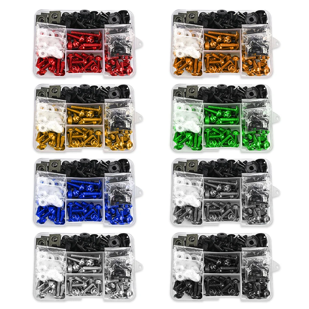 Комплект болтов обтекателя M6 M5 винтовая гайка для DUCATI MULTISTRADA 1100 1100S 1200 1200S 1260 1260S 620