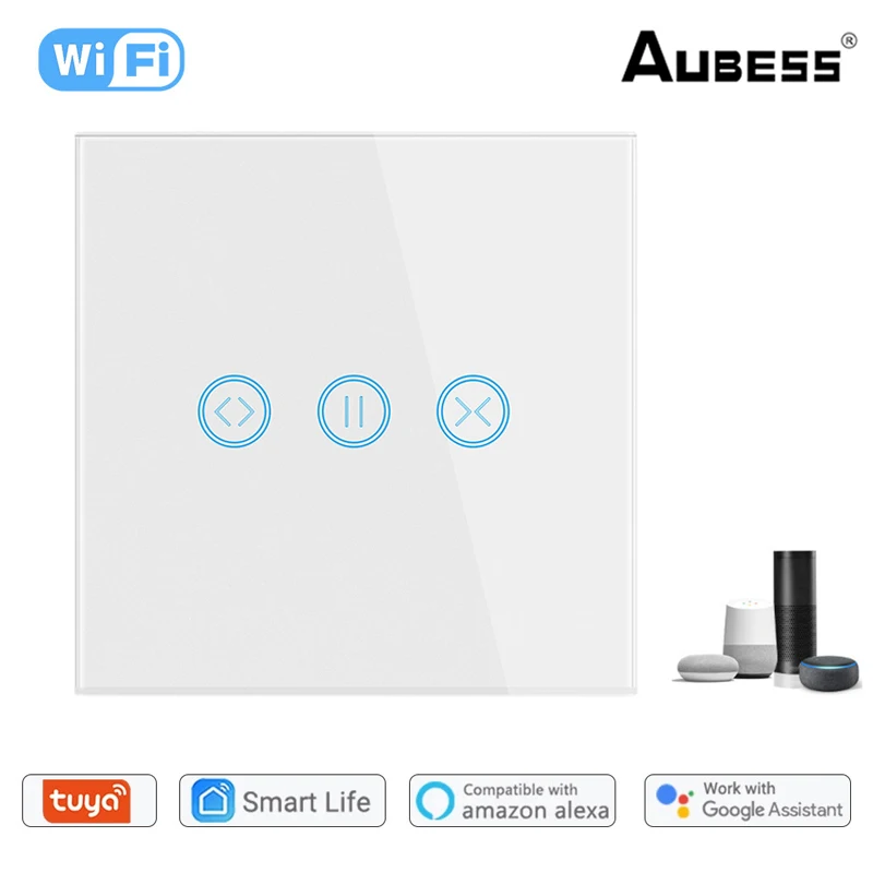 Шторы Tuya Smart Life с Wi-Fi переключатель для штор роликовым затвором двигатель дома