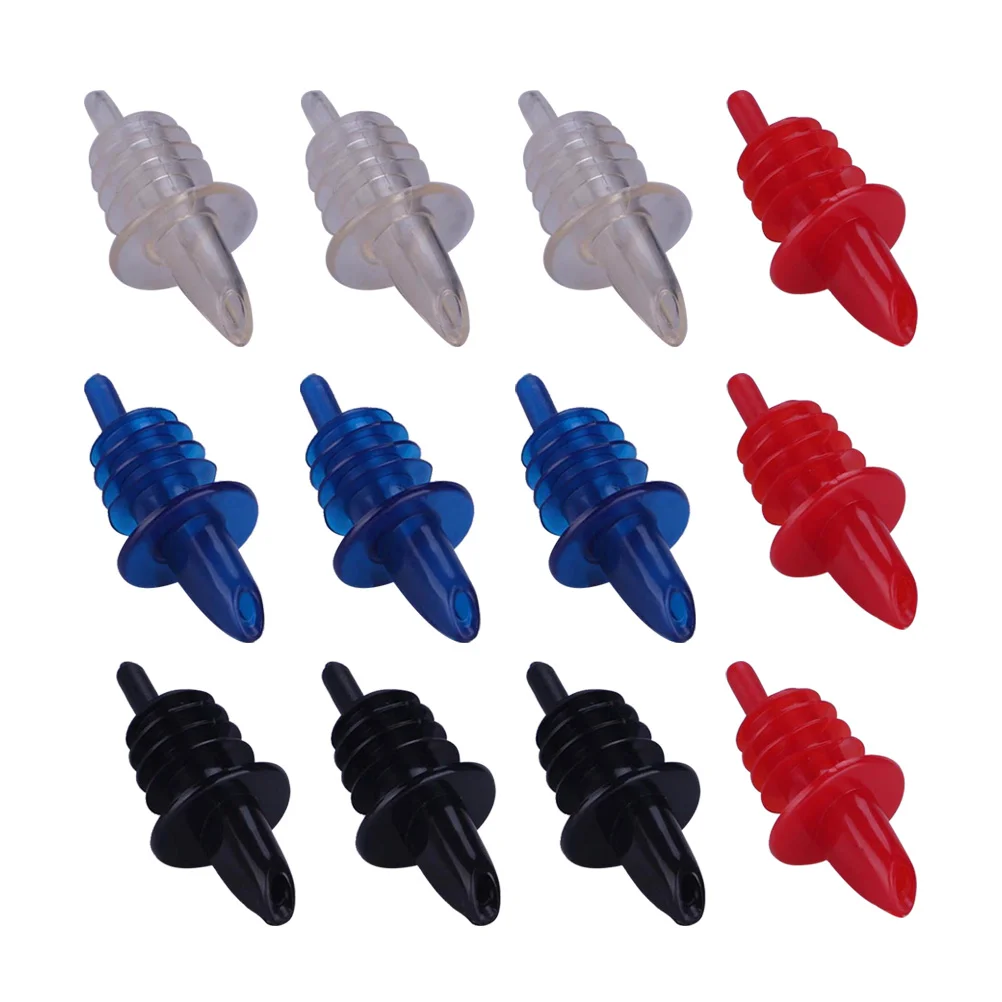 

12pcs Measure Pourer Bottle Pourer Bottle Pourers Tapered Pourers Oil Pour Spout