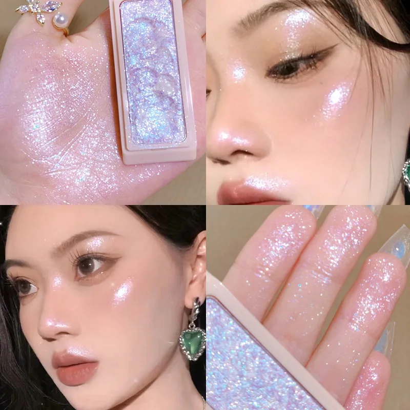 

Diamond Glitter Mashed Potato Eyeshadow Liner Pencil Eye Makeup Highlighter Waterproof Matte Pink Silkworm Champagne Makeup Rabe