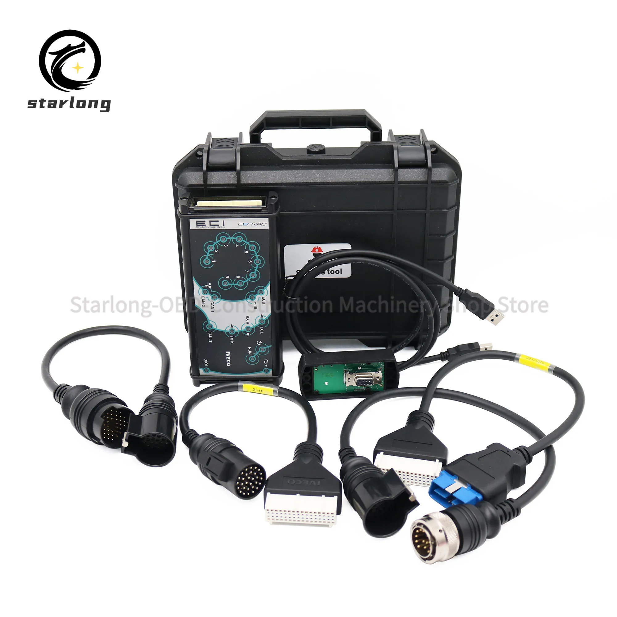 Сверхмощная диагностика для диагностического сканера Eltrac Easy Truck версии Iveco 13.1