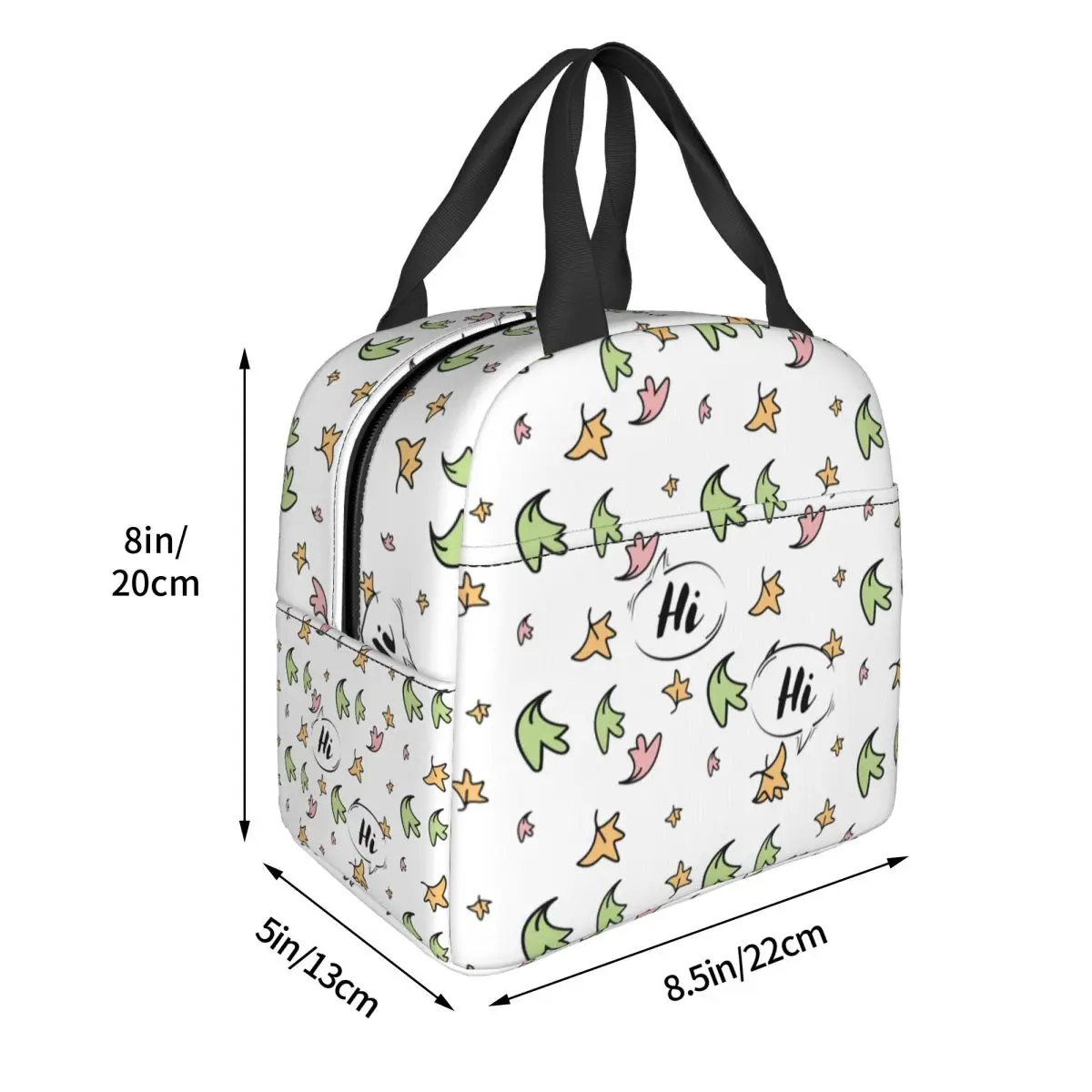 Пользовательские Heartstopper Leaves TV Series Изолированные сумки для обеда School Happy Pride Nick