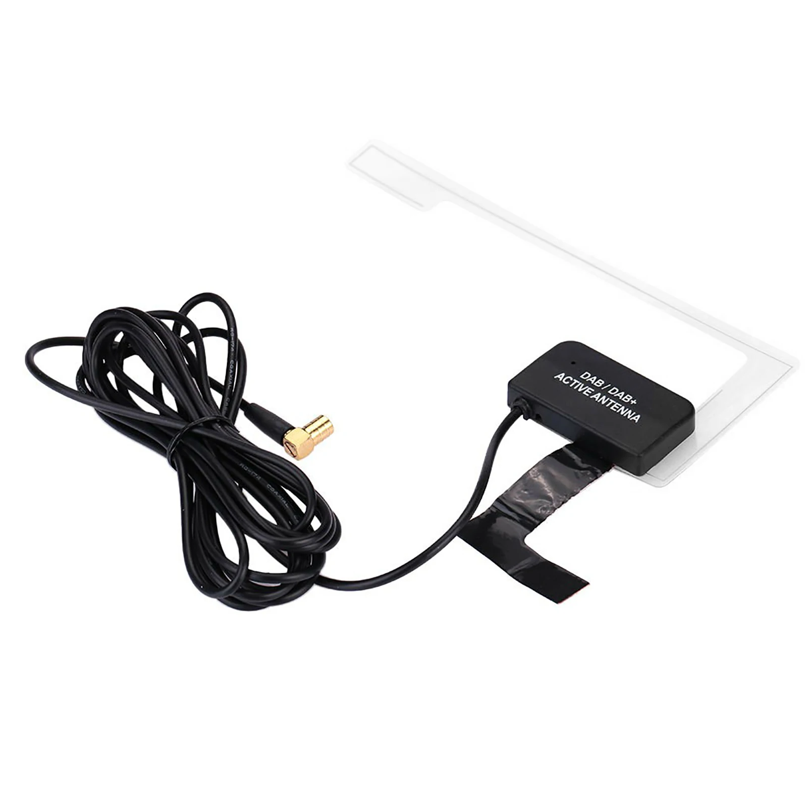 

Stable Car Radio Antenna Digital Radio Antenna With LED Indication Windshield Adhesive Mount Patch Antenna For Vehicle Truck SUV
