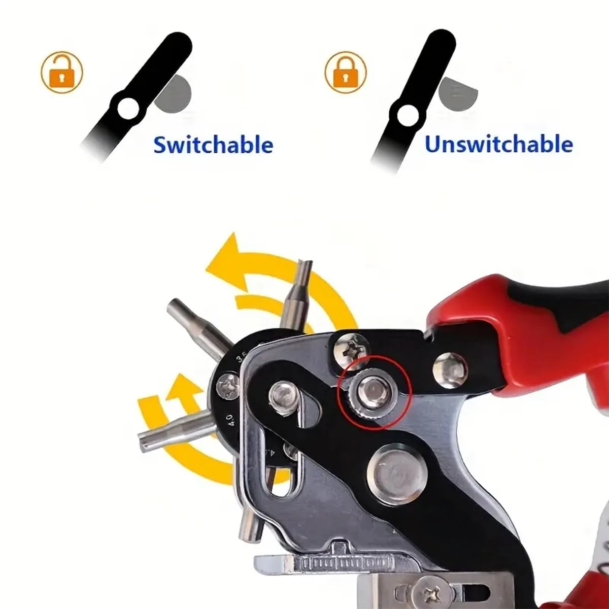 6-люстковый дырокол инструмент сделай сам ремешок для часов бытовой кожаный