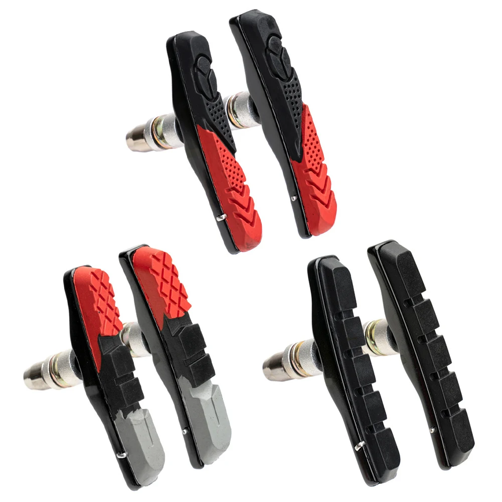 

MTB MOUNTAIN Bike Bicycle Cycle Brake Blocks Brake Pads RB-777-B RB-777B-BR RB-777B-BRG Durable Cycling Bike Brake Blocks