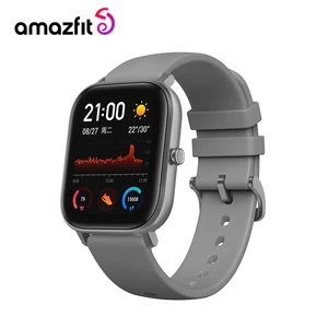Amazfit gts smart watch sports wom/men watch global version 14 days battery 5atm waterproof smartwatch music control for android 1 Item image