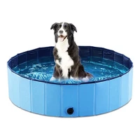foldable paddling pool pet bathing pool basin dog swimming pool indoor outdoor pets bathtub suitable for dogs cats kids