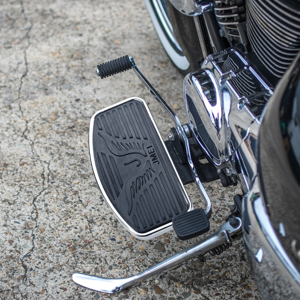 Motorcycle Front Rear Wide Foot Rider Driver Foot Rest Floorboards For Honda Shadow For Yamaha Dragstar For KAWASAKI Vulcan