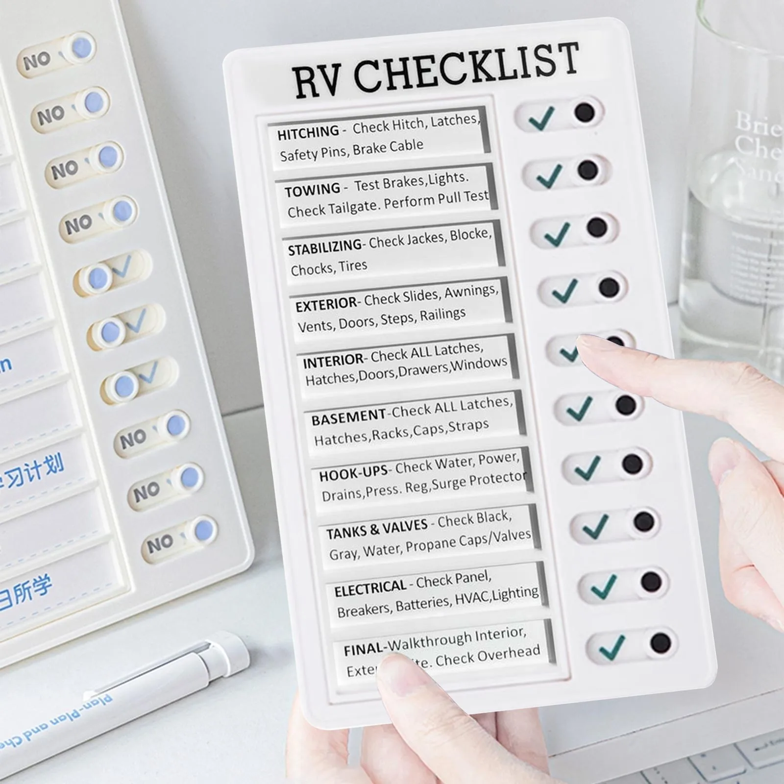 Детский Планировщик Работы Магнитная Доска Пластиковый Список Заданий