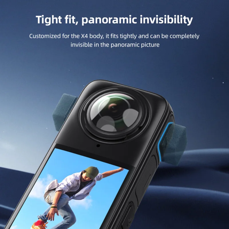 VRIG микрофон ветрозащитный Замена ветрового стекла для Insta360 X4/X3 аксессуары