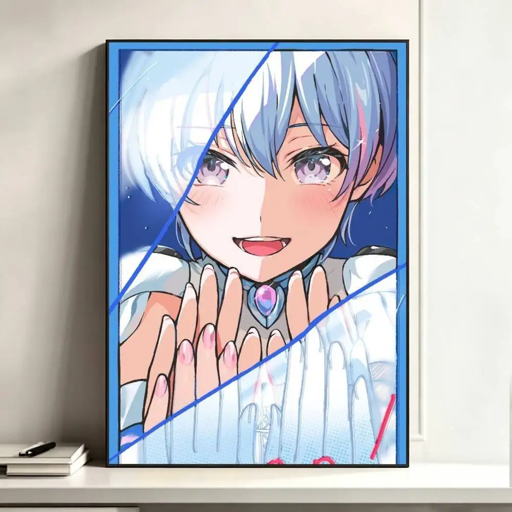 Фото Постер Mugendai MewType BanG Dream, высококачественное эстетическое украшение для общежития и гостиной, настенные наклейки, подарок. №4