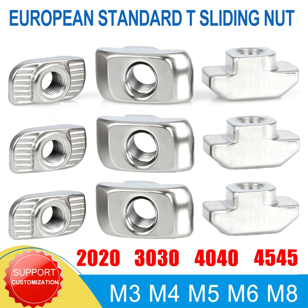 

T-гайки EN XIXIAN M3 M4 M5 M6 M8