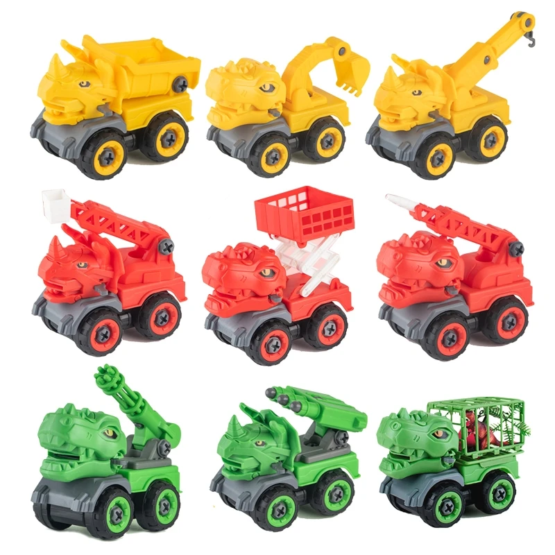 

Интерактивный Обучающий набор динозавров BX0D, игрушки для игр на открытом воздухе с фрикционным подъемником/разбрызгивателем, Обучающий иг...