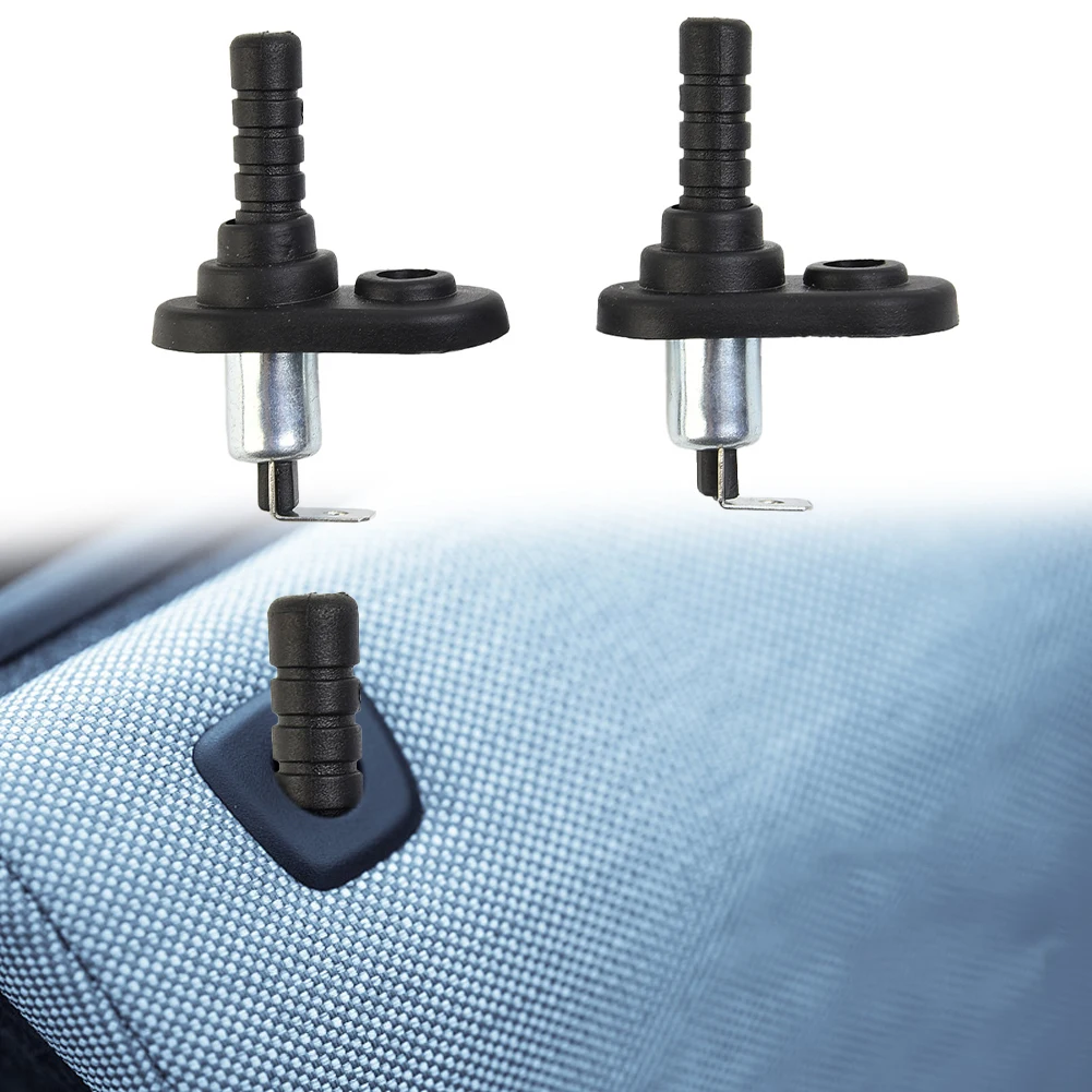 

Durable Auto Replacement Parts Door Alarm Switch Hood Pin Switch 20A 12VDC 2pcs Flange Light Interior Light Lamp Car Truck Boat
