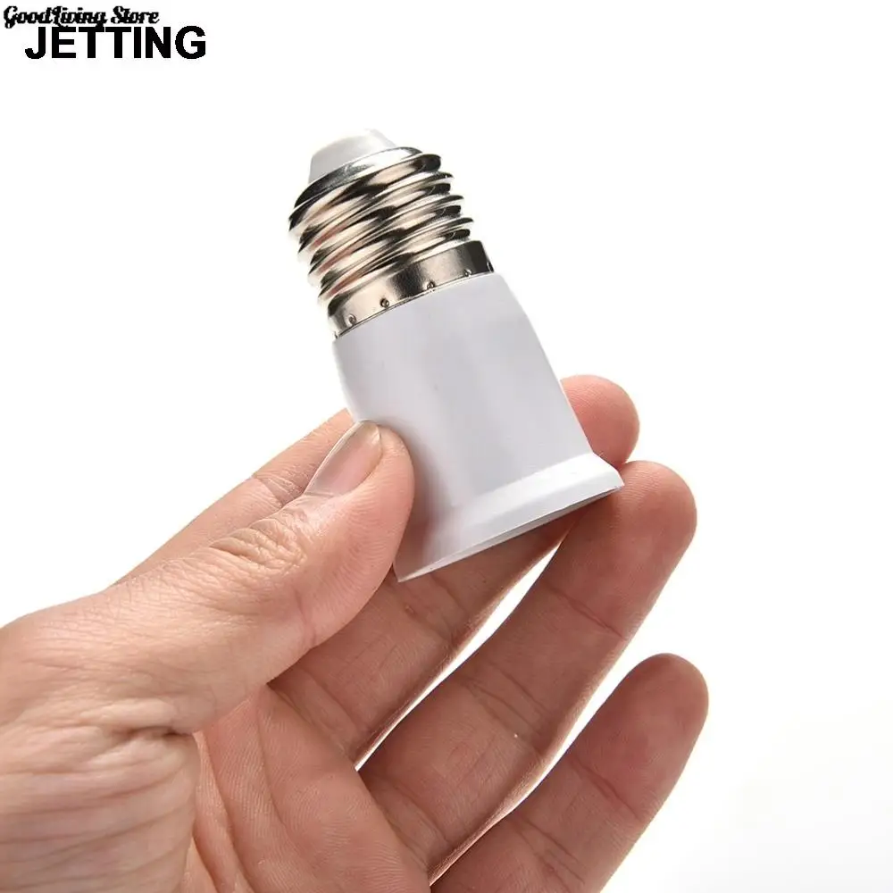 E27 to E27 Extension Socket Base CLF LED Light Bulb Lamp Adapter Converter 1pcs