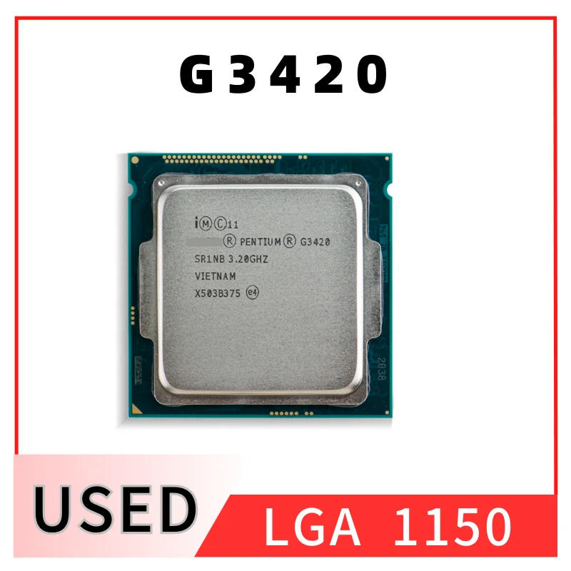 

Процессор G3420 G-3420 Socket LGA1150 двухъядерный десктопный процессор G3420