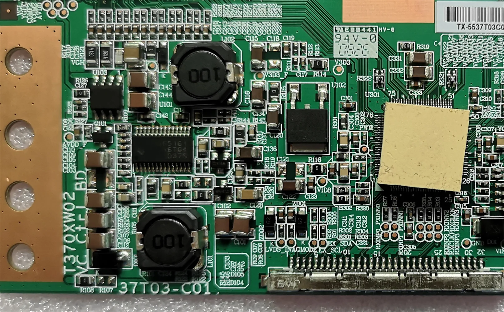 40T02-C02 100% оригинальная логическая плата T400HW01 V4 для L40DR93 L40R1 LU40K1 40-дюймовый