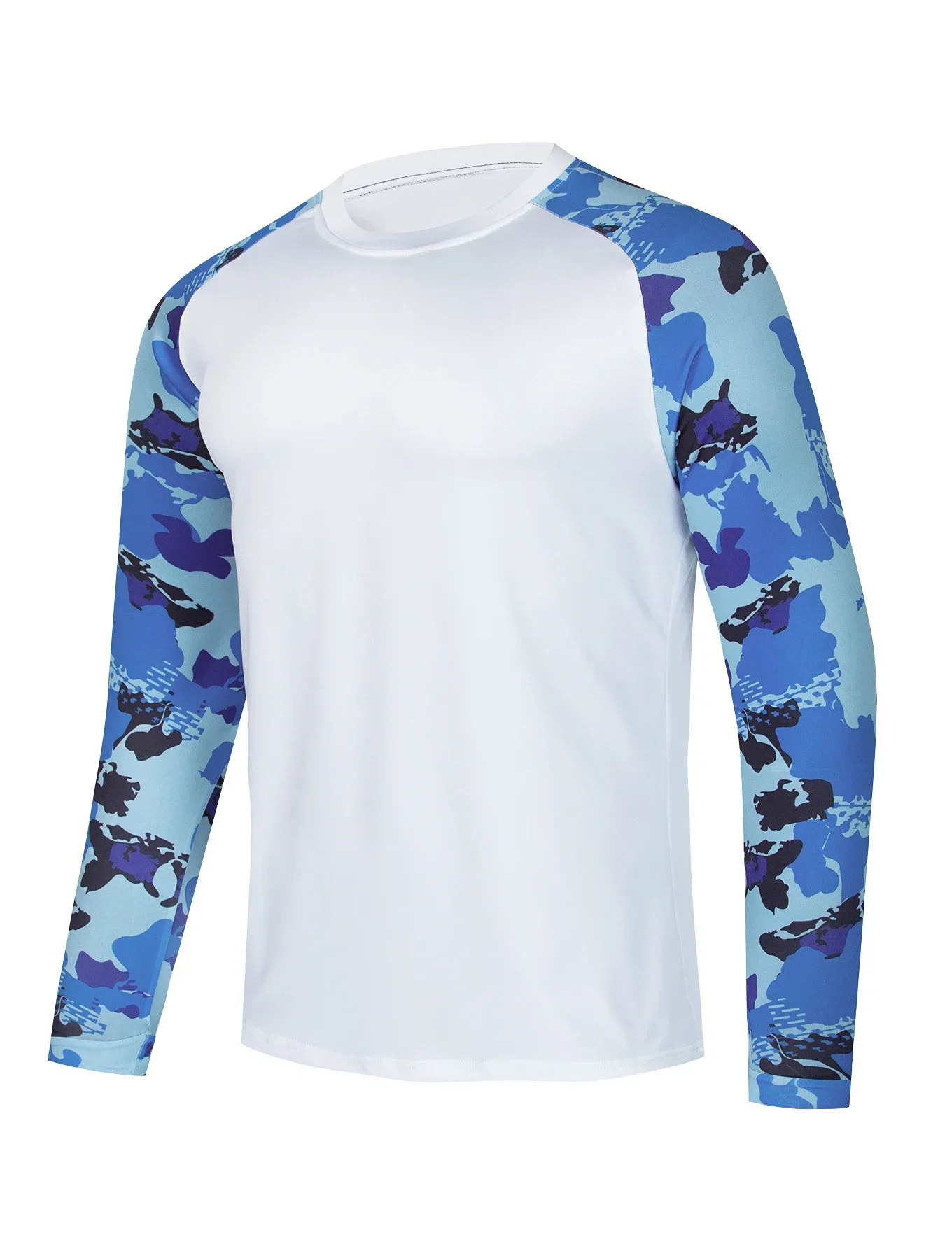 Рубашка рыболовная мужская с длинным рукавом костюм для рыбалки УФ-защитой