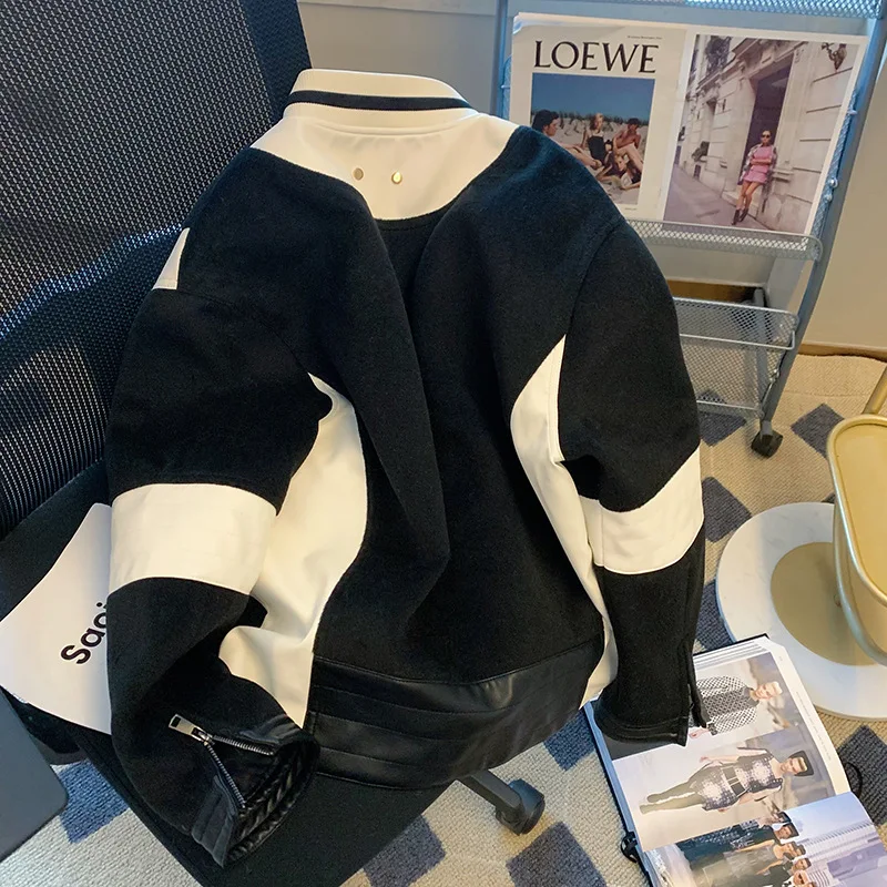 Autumn Golf Jackets Fashion Casual Coats Men's New Street Trend All-match Baseball Uniform Couple Men Golf Clothing Loose Top