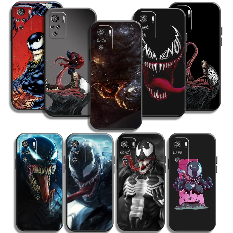 

Marvel Venom Phone Cases For Xiaomi Redmi Note 8 Pro 8T 8 2021 8 7 8 8A 7A 8 Pro Carcasa Back Cover Coque Funda