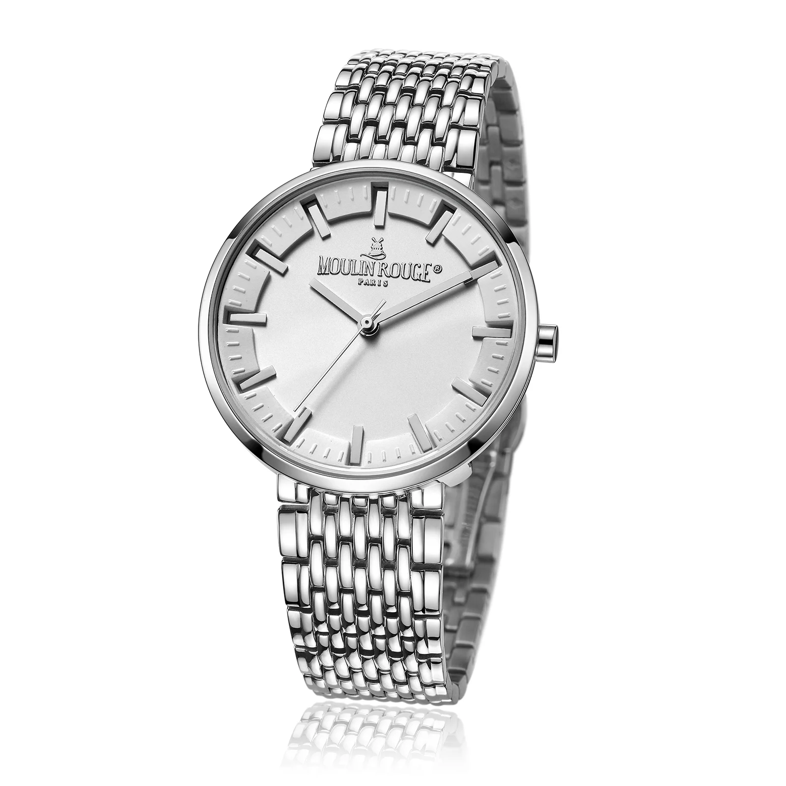 BERNY Quartz Watch for Women Luxury Brand 100%Stainless Steel Ladies Clock 3ATM Waterproof  Gift Fashion Watch Relogio Feminino