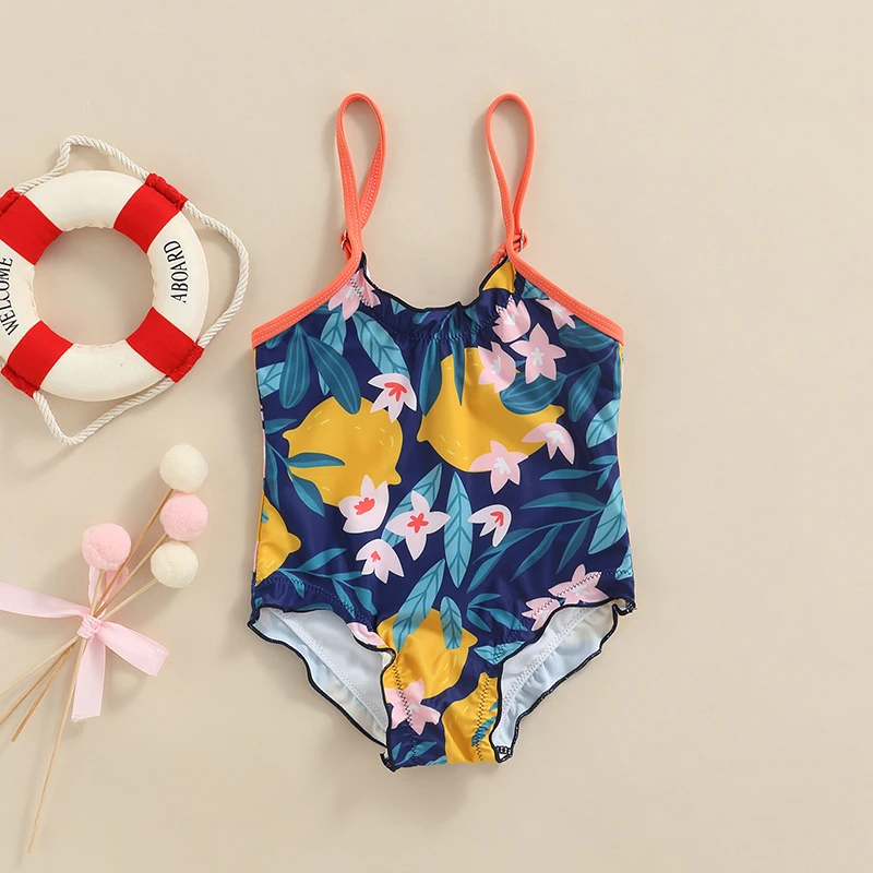 

Женский купальник-бикини с цветочным принтом, с U-образным вырезом