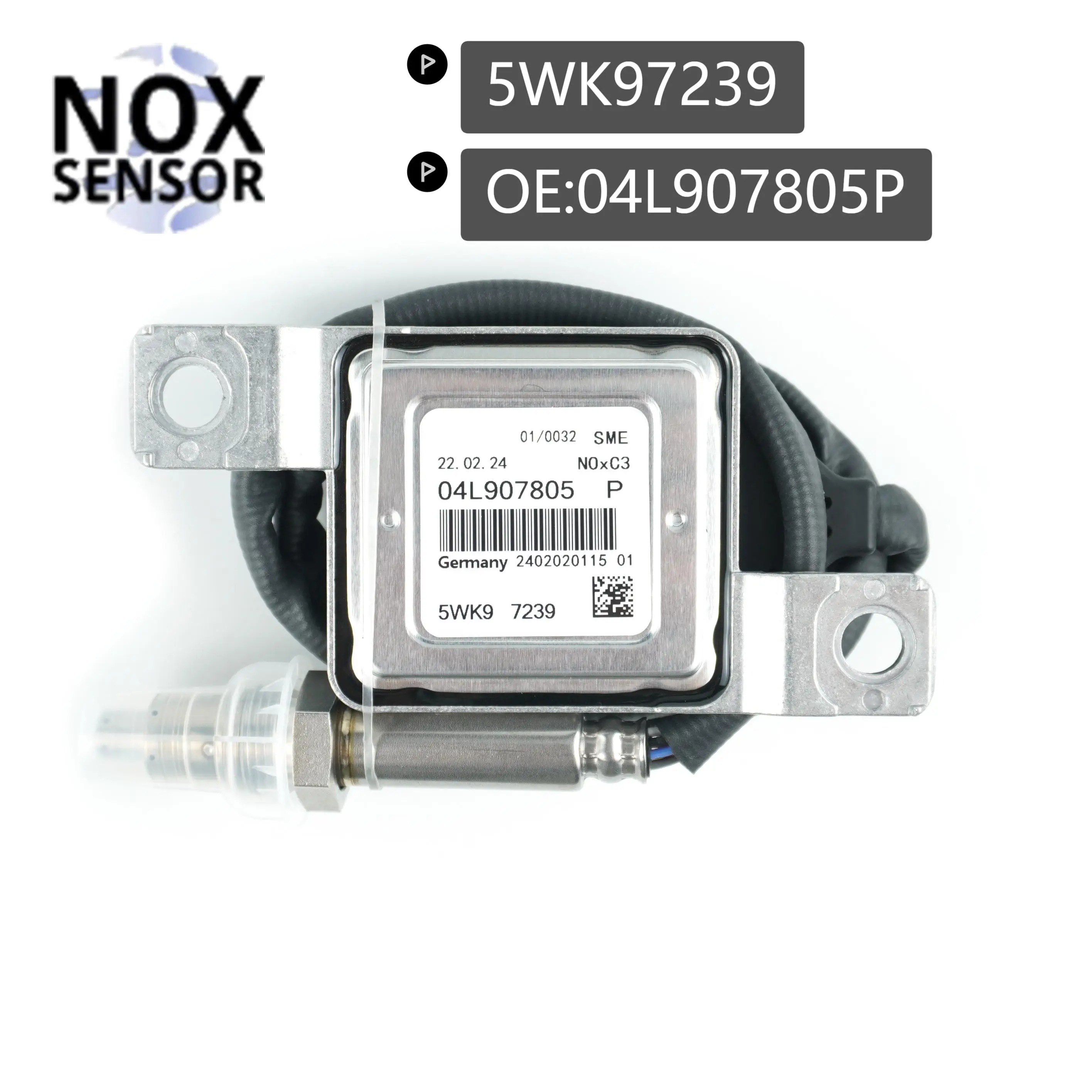 04л 907805 P 5WK97239 Датчик Nox для VW Tiguan Caddy 2.0TDI AUDI A3 Sportback A4 Avant A5 A6 A7 A8 Q7 04L 5WK9 7239
