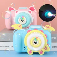 kids camera bubble machine toy portable electric bubble camera toy music controllable for boys girls outdoor indoor games