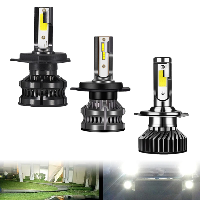 

H4 LED Haedlight Car Lights 80W 14000LM H7 H1 H8 H9 H11 6500K COB CSP Chips For Car Lamp Auto Fog Light 80W 16000LM 12V LED Bulb