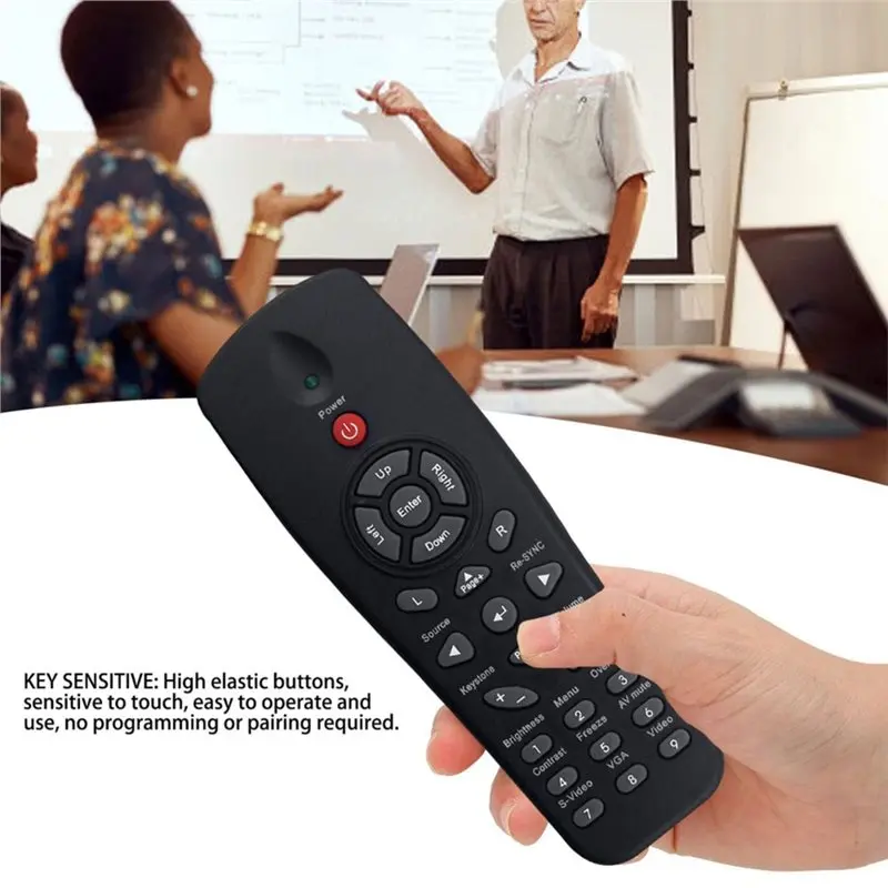 Фото B03B-Замена пульта дистанционного управления для проекторов Optoma EX765, ES526, ES526L, ES536, ES522, EP7155i, EP728, EP726S, EP720, EP721, EP727, EP771 №5