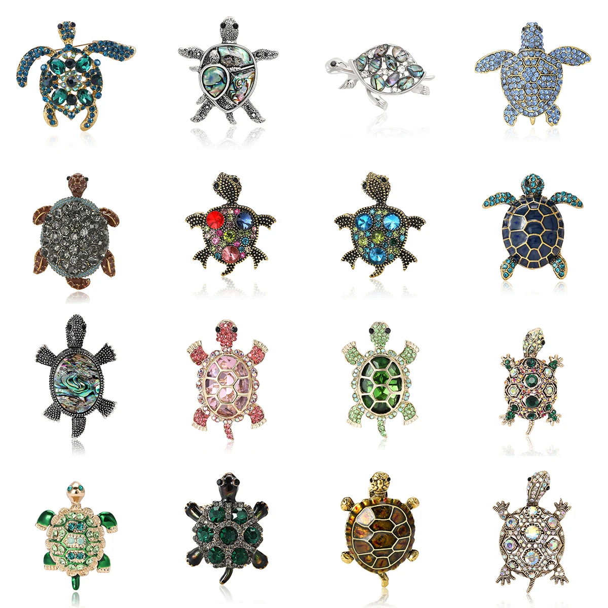 Брошь в виде черепахи