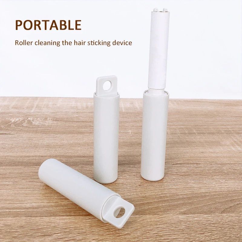 

Tear-out Sticky Paper Roller Dust Cleaner Mini Clothes Sticky Cleaning Device Clothes Coat Sticky Lint Roller Hair Portable Pet