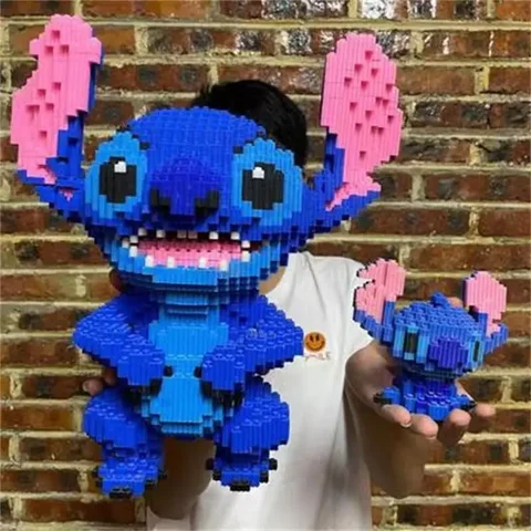 MINISO 30 см пластиковый конструктор Stitch