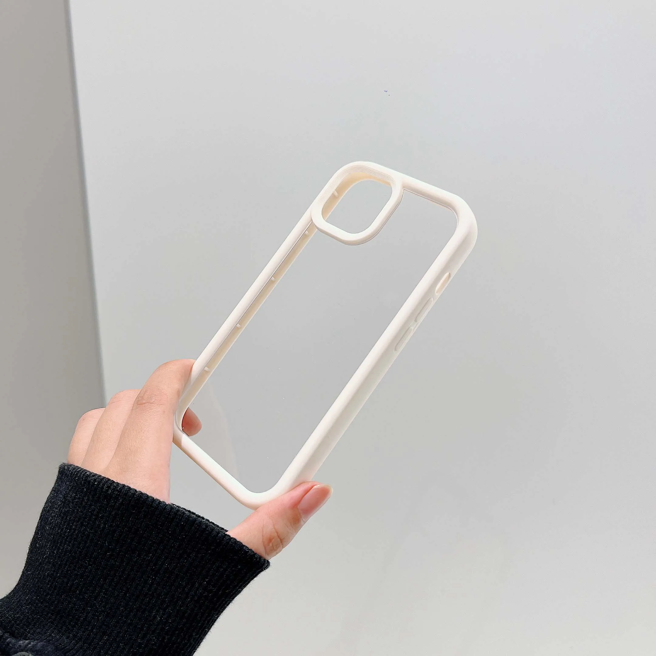 2024 Джейн ударопрочный 2 в 1 ins Красный Оранжевый Черный Классический чехол для