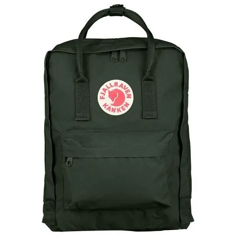 Рюкзак Fjallraven Kanken темно-зеленый 27х13х38 см 16 л | Багаж и сумки