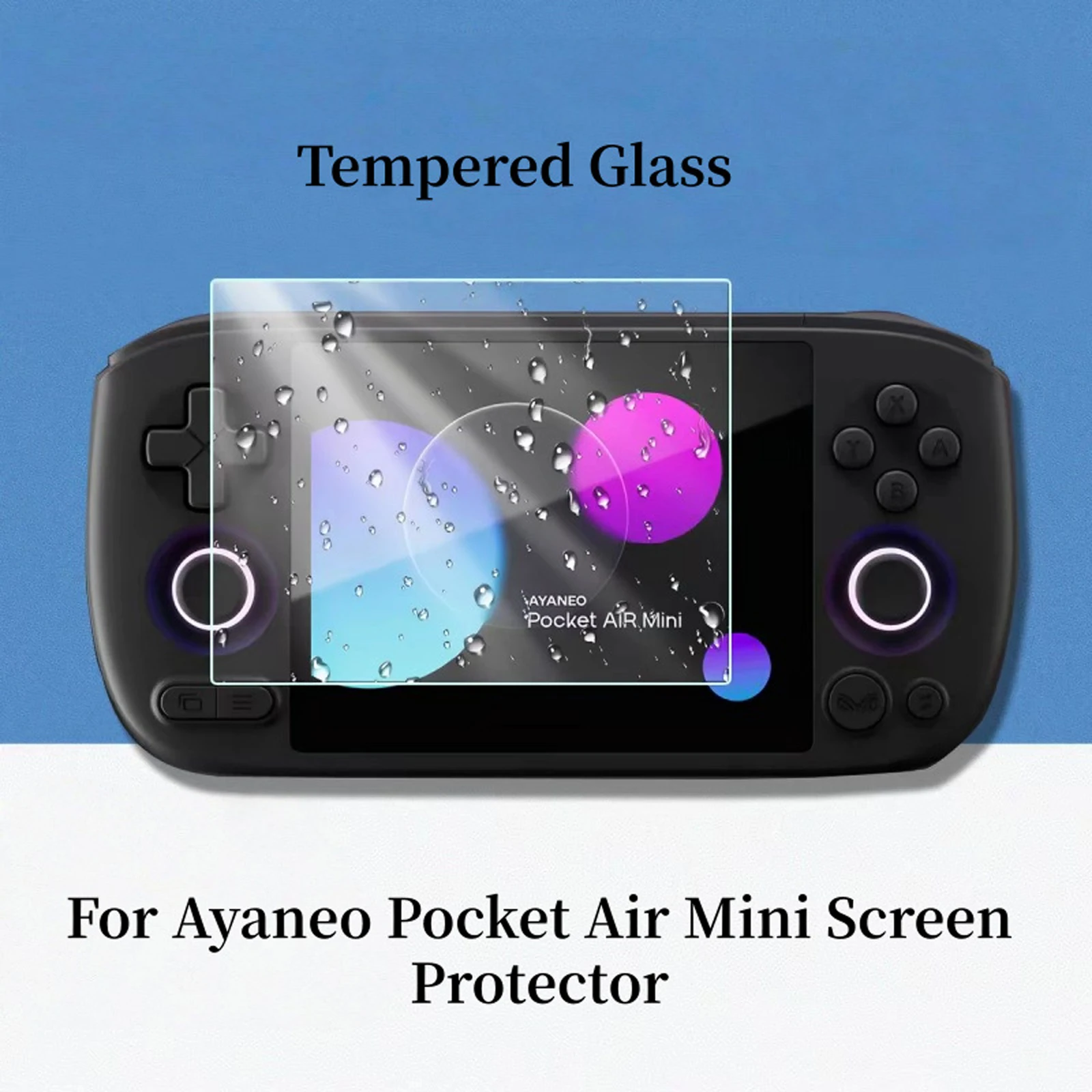 Защитная пленка для экрана Ayaneo Pocket Air Mini, 2 шт., твердость 9H, небьющаяся, устойчивая к царапинам, защита от отпечатков пальцев, защитная пленка для экрана (art.: 3920d99fa20e6) - 3920d99fa20e6