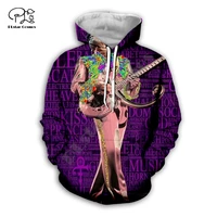popular legend singer prince rogers nelson purple rain 3dprint menwomen harajuku streetwear casual funny jacket zip hoodies x13