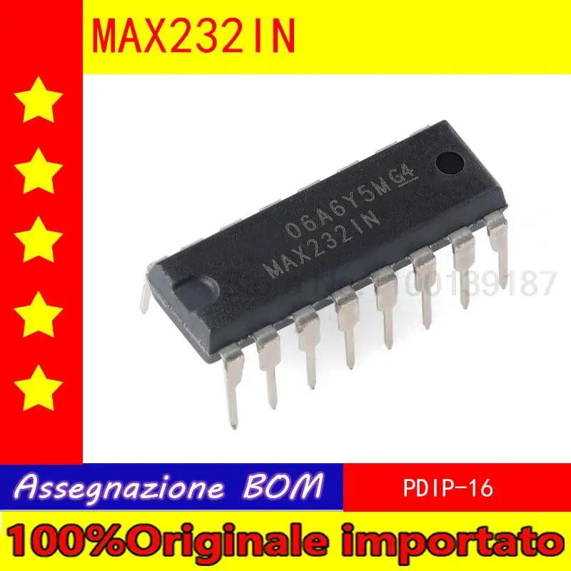 

100% Оригинальный импортный домашний интерьер/MAX232IN PDIP - 16 EIA - 232 чипы драйвера/приемника