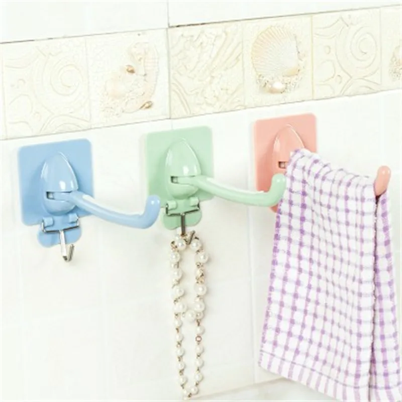 

Hook Strong Adhesive Wall Wall Hanging Traceless Load-bearing Kitchen Household Hook Adhesive Door Towel Rack Adhesive Hook