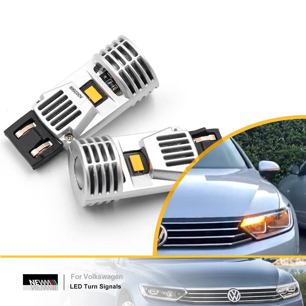 Для VW Jetta IV 162 163 2010 2011 2012-16 T20 W21/5W 7443 светодиодсветодиодный Canbus Янтарная