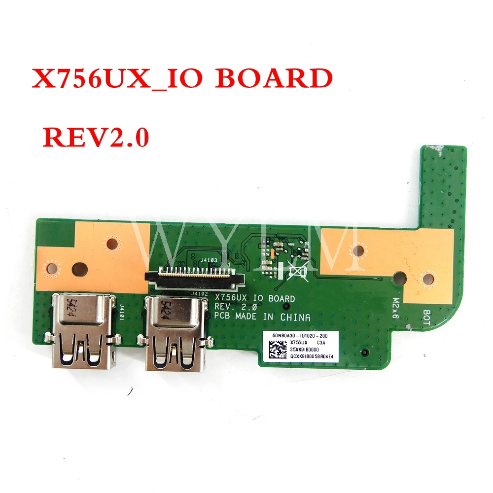 

Плата ввода-вывода X756UX X756UJ REV2.0 для X756U X756UX X756UA X756UB X756UV X756UXK